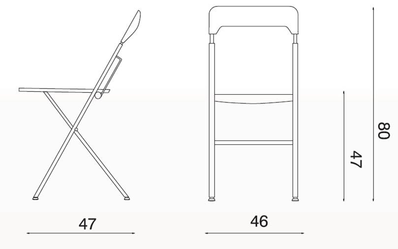 Chaises pliantes  Réf.  MOBILIER  Mobilier de bureau  Espace Poêle