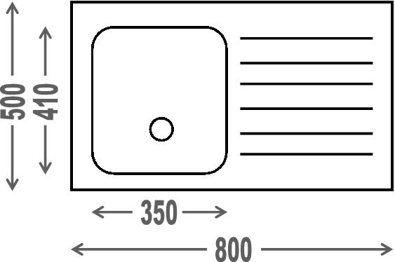évier inox 1 bac évier inox 1 bac