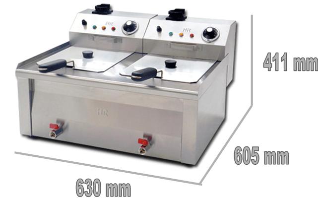 Friteuse professionnelle Fainca 8 litres Friteuse professionnelle Fainca 8 litres